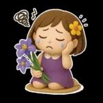 はな子✿3Dちびドールver.（梅雨〜夏）