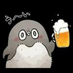 【夏】虚無かわいいアデリーペンギン