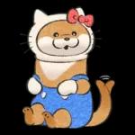可愛い嘘のカワウソ×サンリオキャラ