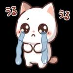 可愛くて使いやすい猫の癒しのスタンプです♪
