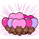  【日文】BROWN & CONY Cheer Stickers