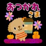 絵本みたいな＊動く＊秋のトイプースタンプ