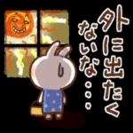 毎日便利【夏】白うさぎさん時々インコ_-_