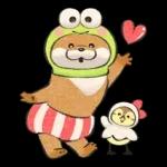 可愛い嘘のカワウソ×サンリオキャラ