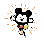 ゆる動き♪生活するミッキー