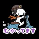 スヌーピー ドロップス コラボスタンプ