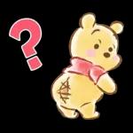 プーたちと新年をお祝い♪年賀スタンプ2025