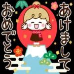 【冬～春】リボンの女の子