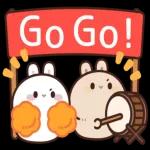 飛び出す♪しろうさくんの挨拶_お返事言葉