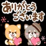 可愛い犬のスタンプです🐶〜わんわん〜