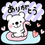 夏に一番使える♡大人のやさしいスタンプ