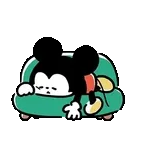 ゆる動き♪生活するミッキー