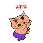 ぶりぶりざえもんスタンプ
