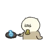 ゆるっと動く旅するラッコスタンプ3