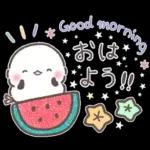 夏❤️ふわもちシマエナガ❤️シンプルver.①