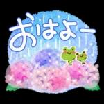 雨の日・梅雨シーズン・スタンプ