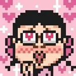 ドットでうごく！ちびまる子ちゃん絵文字