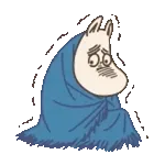 ムーミン 動く♪レトロスタンプ