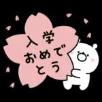 ガーリーくまさんの春