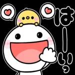 飛び出して動く♡くっきりデカ文字棒人間_-_