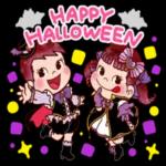 ペコちゃんがかわいい仮装でスタンプに登場！