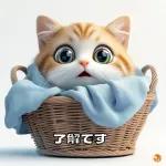 かわいい子猫があなたに挨拶します