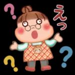 癒し系で福々しい「ぷくぷくさん」 日常会話で使いやすいスタンプを集めました。