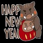 毎年使える十二支全員集合スタンプ