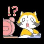 夜ふかしラスカル☆ナイトトークスタンプ