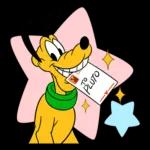 ディズニーキャラクターのあけおめ