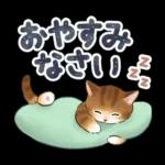 文字大きめ☆猫と動物たちのスタンプ
