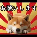 柴犬のあけおめスタンプ