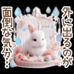 癒しうさぎのマリンスタイル☆*。