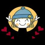 冬に便利なスタンプ♡