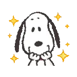 毎日使える♪スヌーピー基本スタンプ