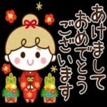 【冬～春】リボンの女の子