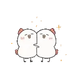 白いゆるとり8(動く)