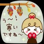 【ほっこり秋冬】リボンの女の子