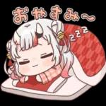 hololive sticker "Nakiri Ayame"