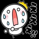 飛び出して動く♡くっきりデカ文字棒人間_-