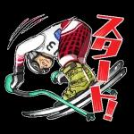 スキースタンプです