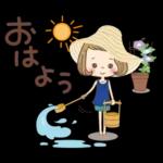 前髪短めな女の子の『夏の気遣い』