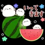 シマエナガ親子と夏の時間