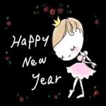 エレガントなバレエのスタンプ