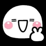 うごく！しろまるの毎日使える絵文字