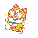 夏のうごくドラえもんスタンプ