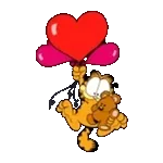 動く！ガーフィールド 3 （冬スタンプ）