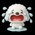 ず～っと使える♡かわいいトイプーさん♡白