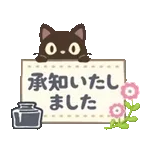 動く！クロときどきミケ【敬語】