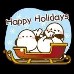 *冬・年末年始*毎年使えるシマエナガ